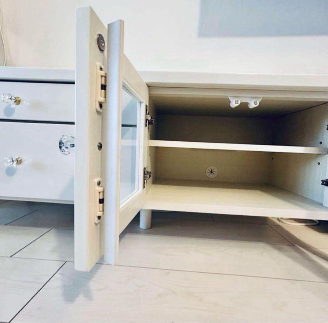 750【幅120完成品発送✴︎送料込】￥79,800／フランフラン風シャビーシック