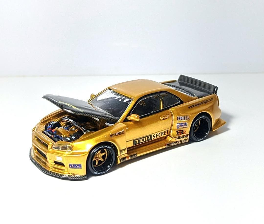 KAIDO★HOUSE R34 スカイラインTOP SECRETケース付き