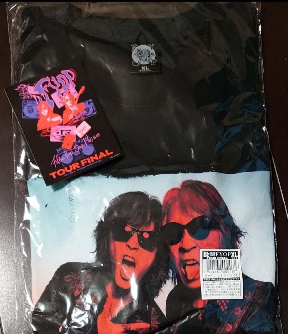 B'z FYOP ツアーファイナル Tシャツ XL ファイナルステッカー付き