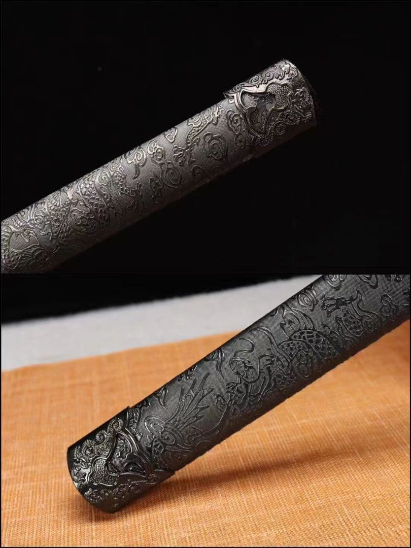 武具　刀装具　日本刀　模造刀   居合刀  竜紋