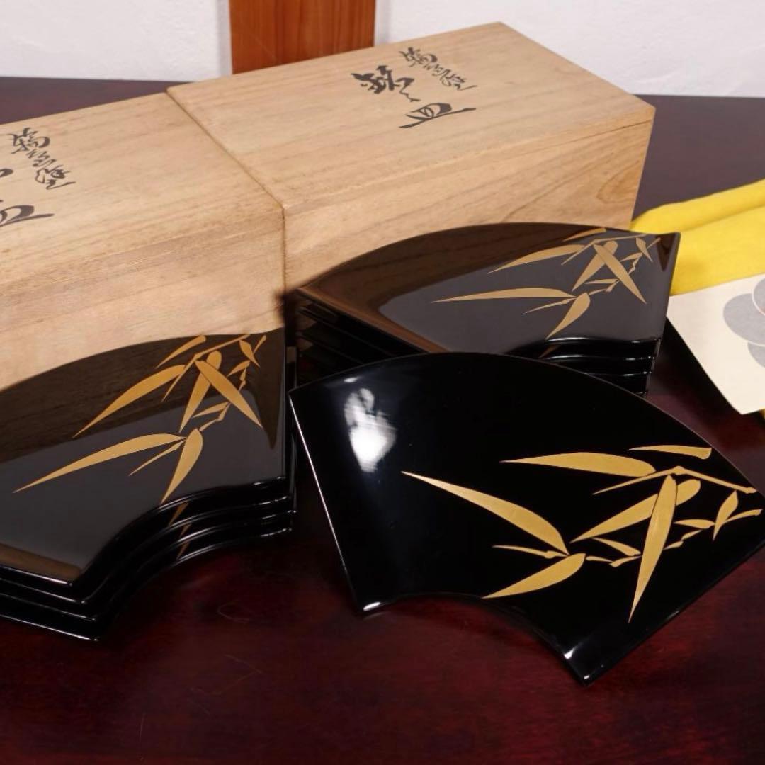 誠 天麩羅皿5客 銘々皿5客