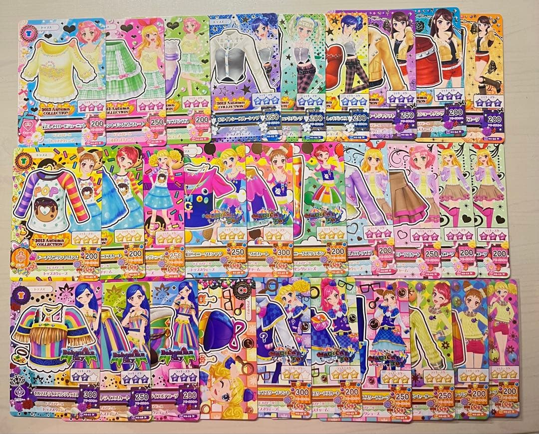 アイカツカード 2013 2014 ノーマル まとめ 170枚前後