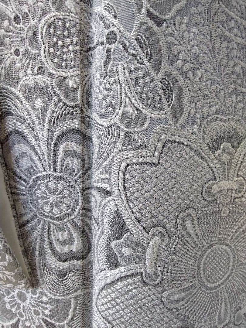 振袖、正絹山岡古都振袖、落款、西陣袋帯、