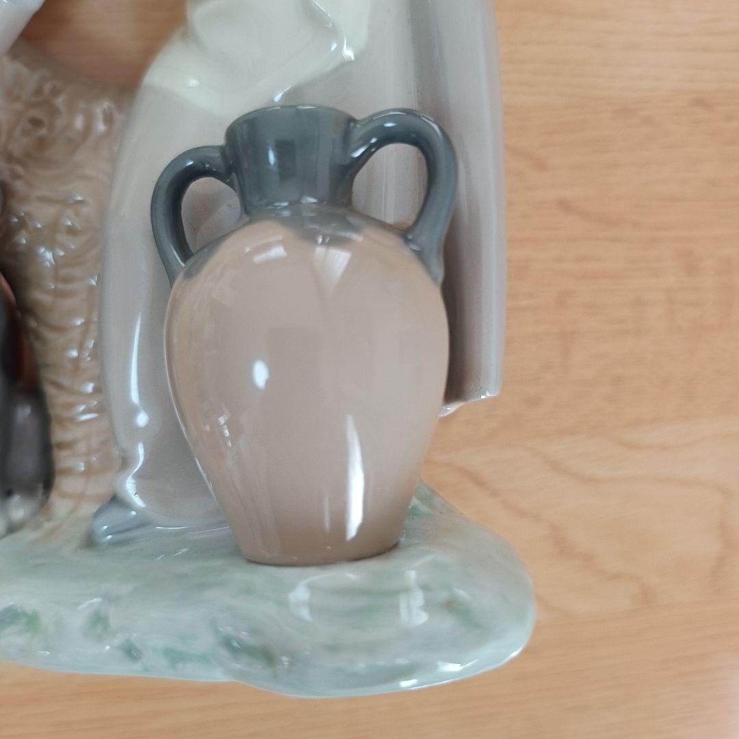 絶版LLADRO リヤドロ No.1246『おとなしくしてね』