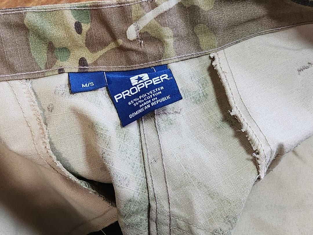 米軍　マルチカム迷彩服　上下帽子ベルトセット　メンズ