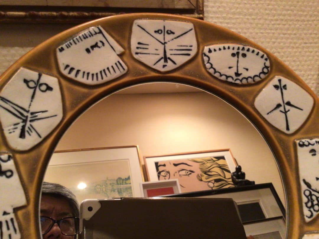 名前未設定　超希少　リサ・ラーソン「THALIA」ミラー