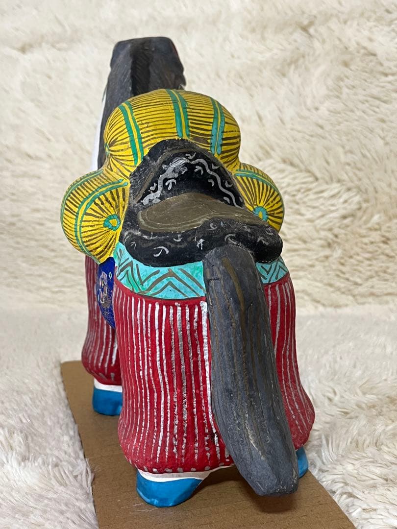 俵馬　干支馬　縁起物　 民芸　馬人形　土人形　名古屋土人形　野田末吉？