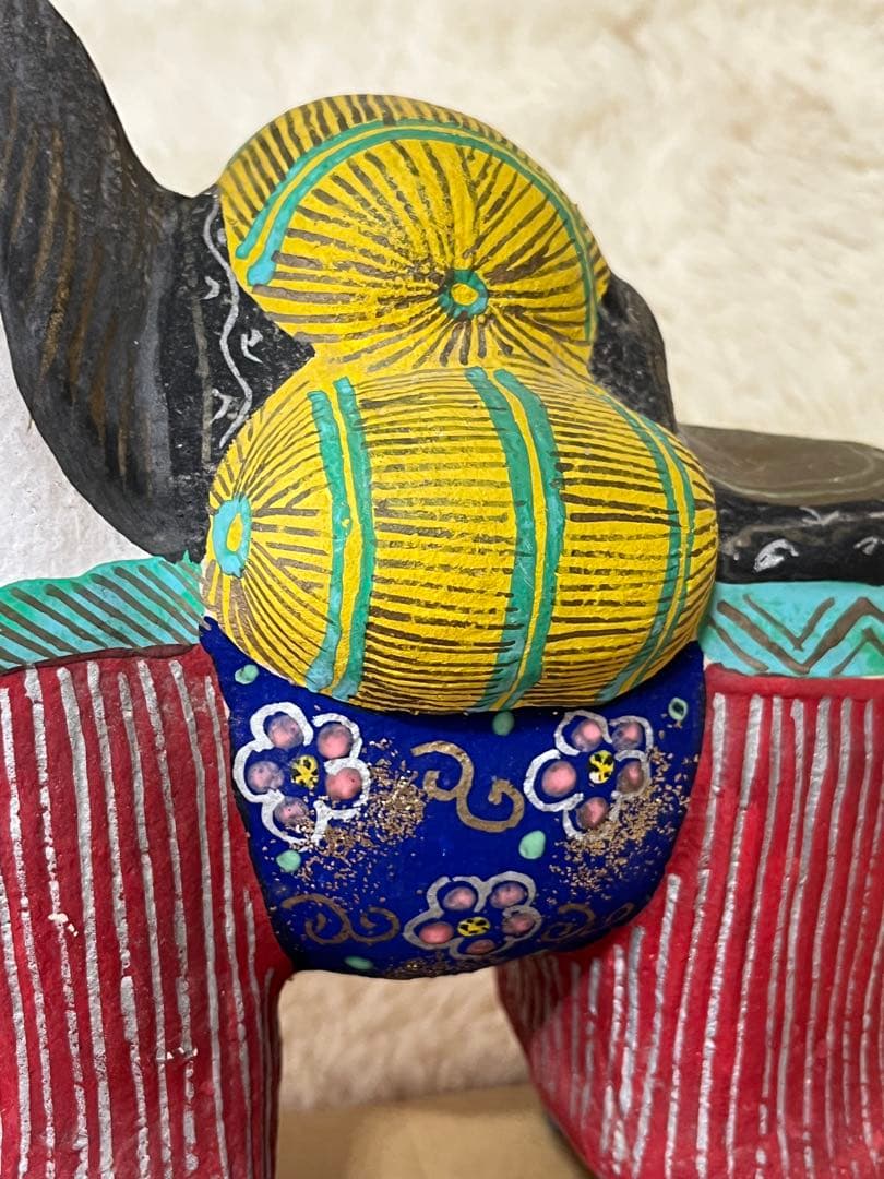 俵馬　干支馬　縁起物　 民芸　馬人形　土人形　名古屋土人形　野田末吉？