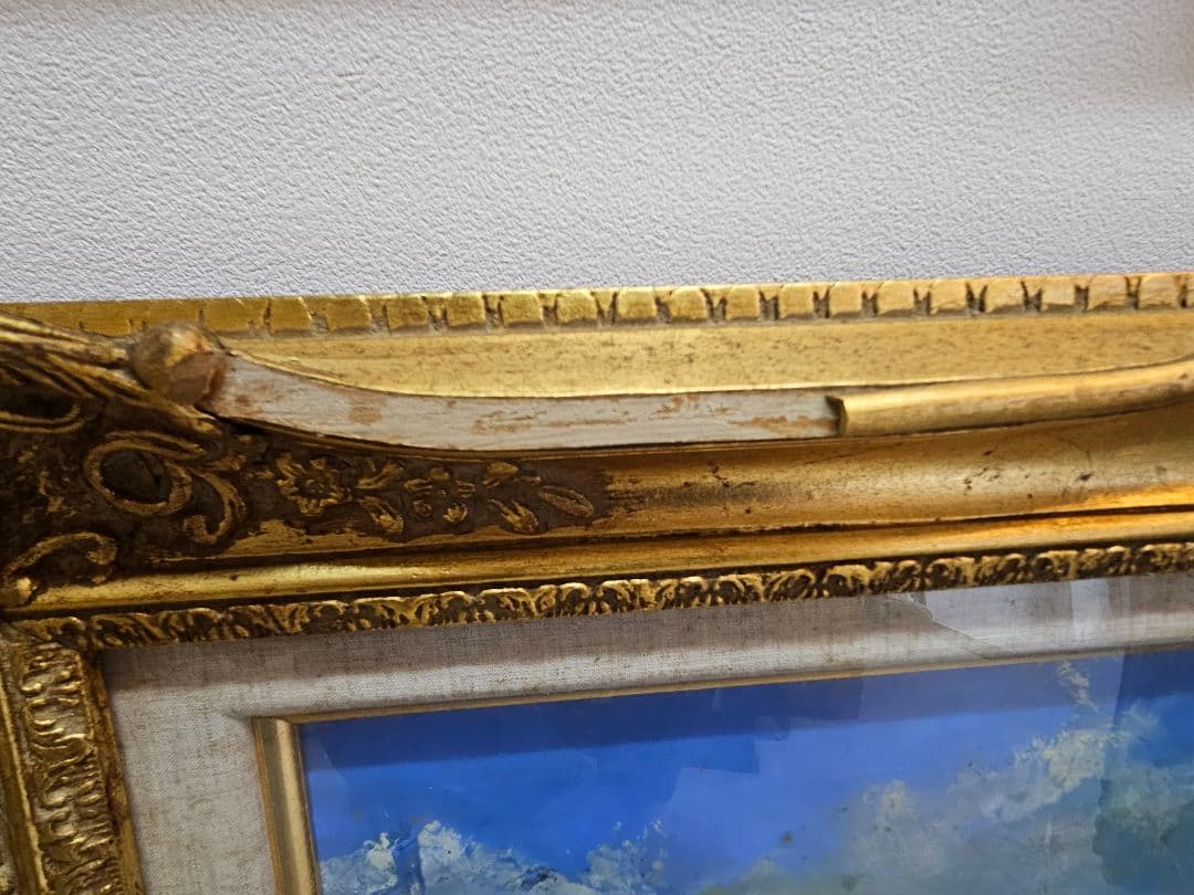 工藤和男 収穫の港 証明書付き 創元会会長 日展評議員 　一枚の絵