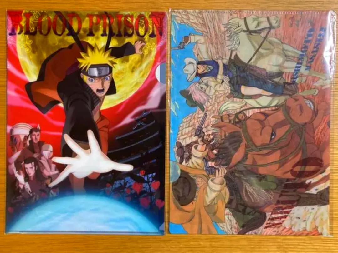 ナルト　クリアファイル　セット　岸本斉史