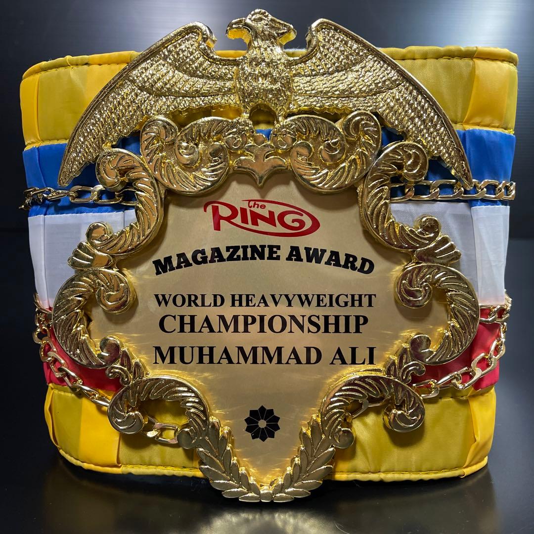 超特価！RING 誌チャンピオンベルト　レプリカ　井上尚弥　アントニオ猪木UFC