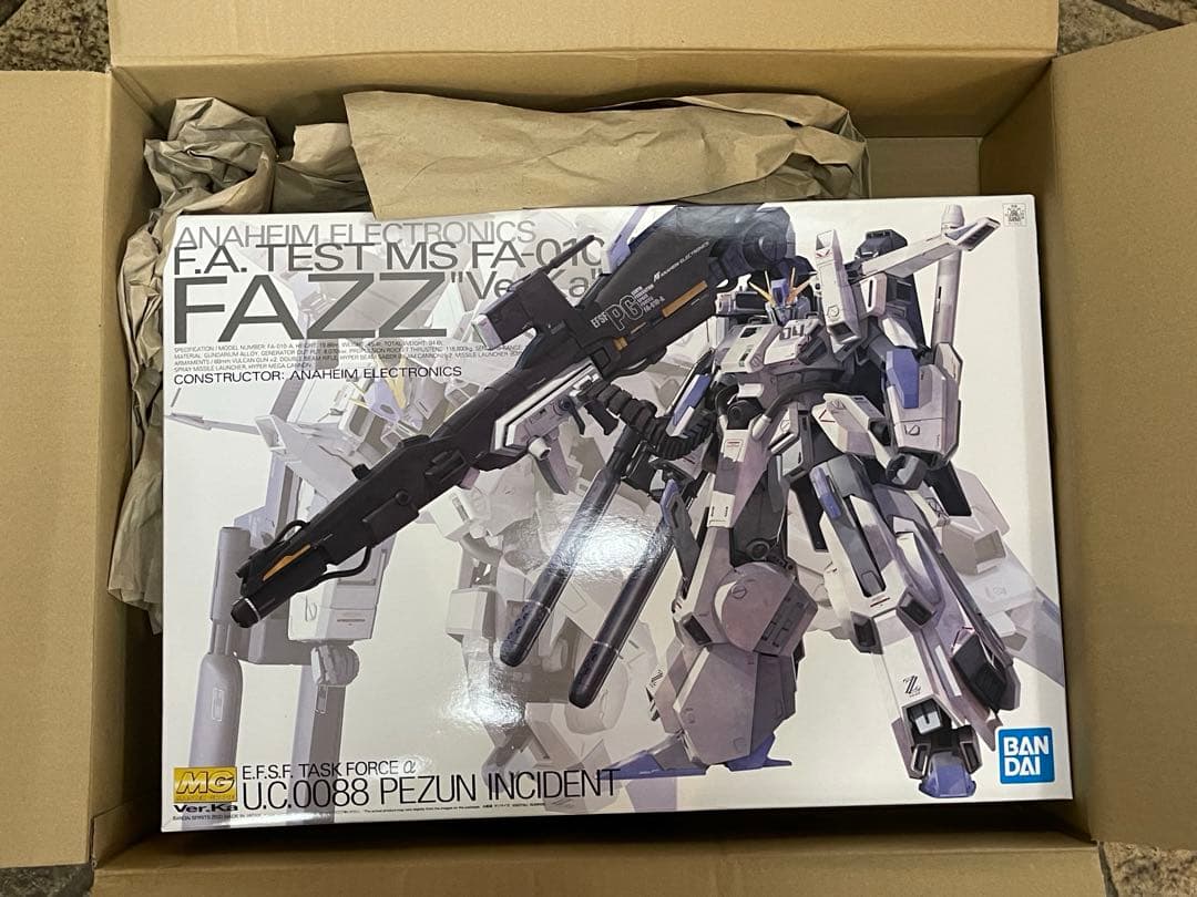 MG 1/100 FAZZ Ver.Ka 機動戦士ZZガンダム