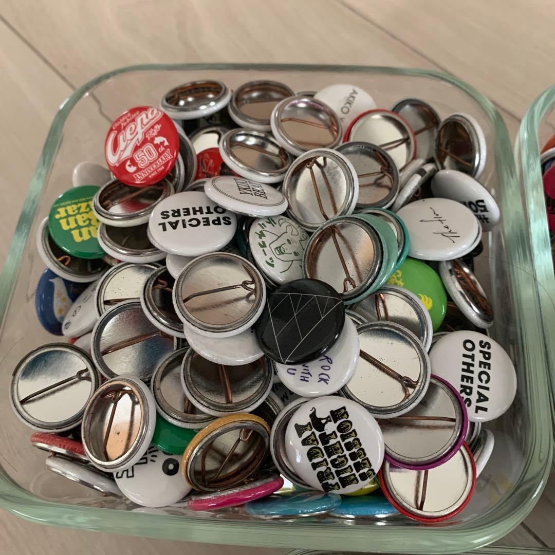 RSR バッジ　ライジングサンロックフェス 缶バッジセット（900個以上）