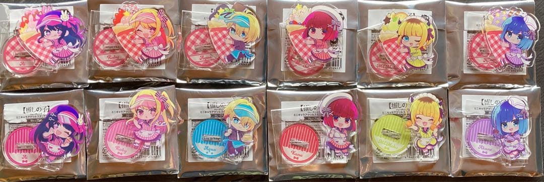 推しの子　トレーディングミニキャラアクリルスタンドセット　クレープver