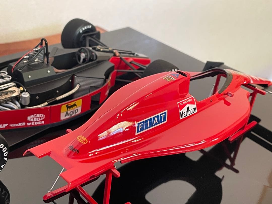 TAMIYA製　Ferrari F189 モデル 完成品フィギュア付