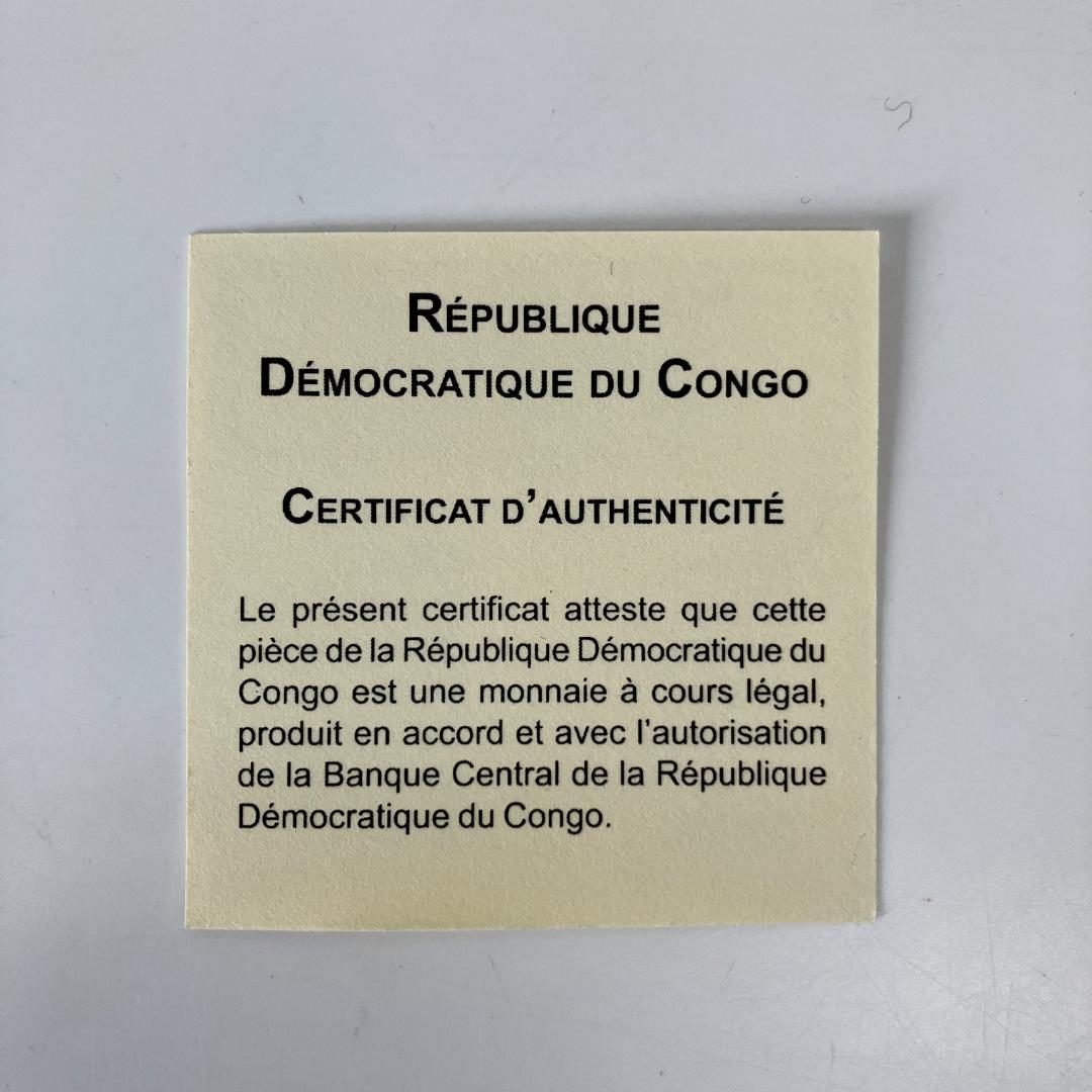 WILDLIFE PROTECTIONシリーズ　コンゴ共和国 フラン 2005年