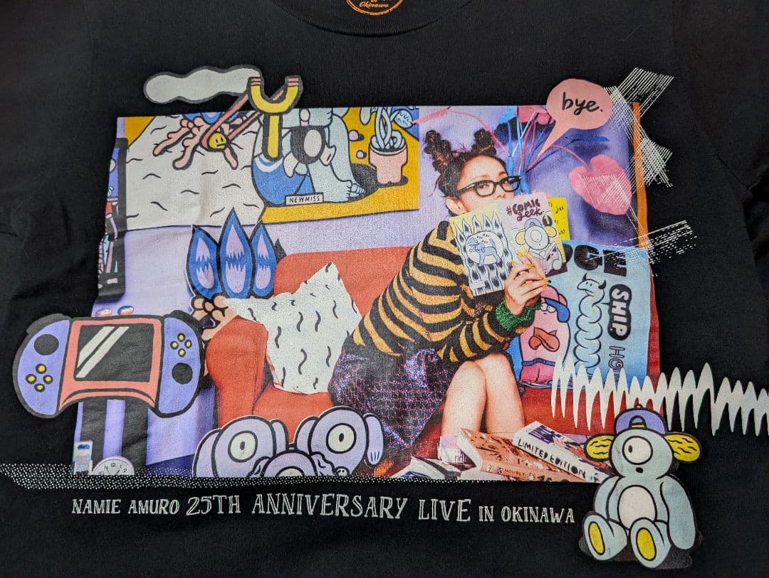 安室奈美恵 沖縄25th Anniversary Live Tシャツ