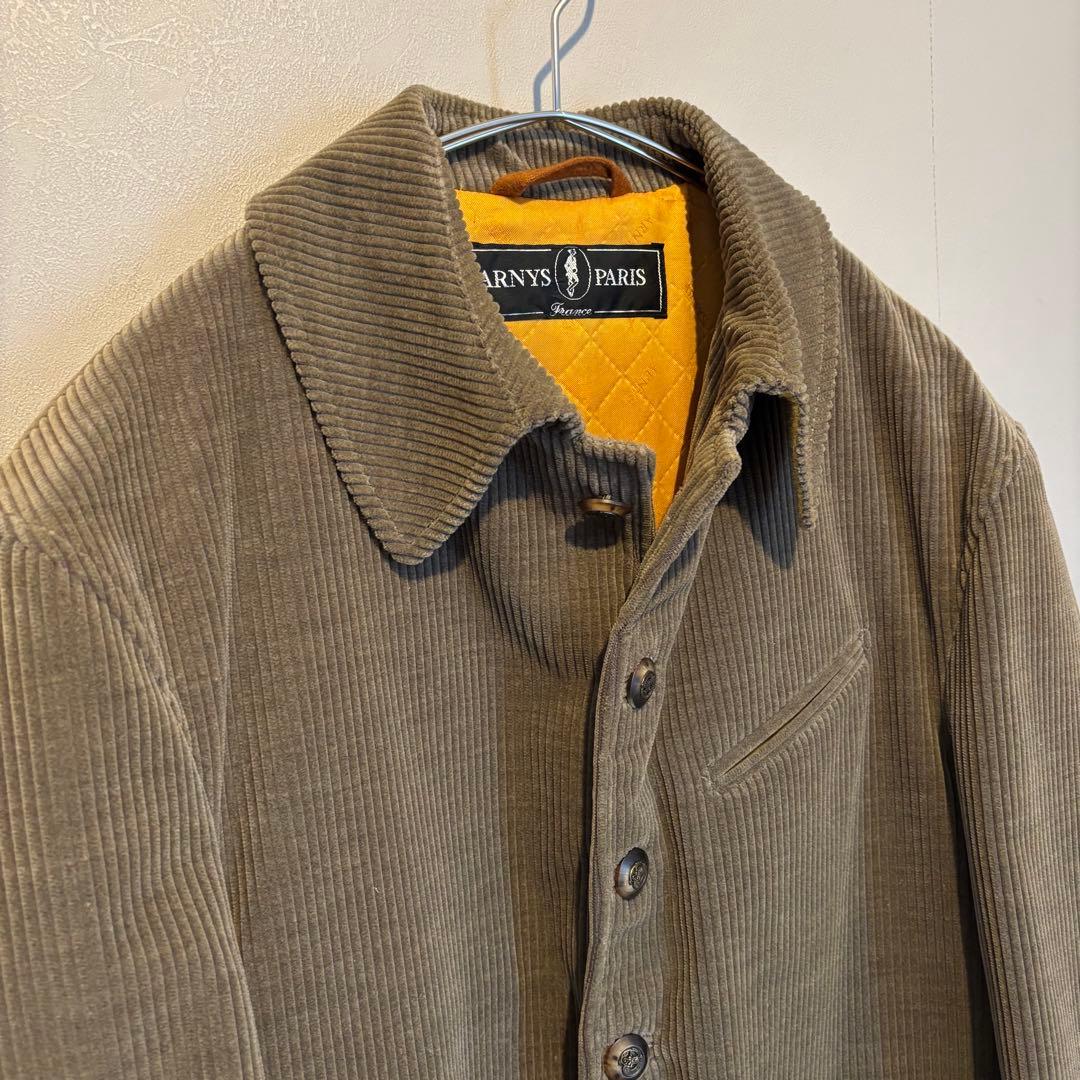 アルニス Cornac コルナック コーデュロイ ジャケットトープ グレー48
