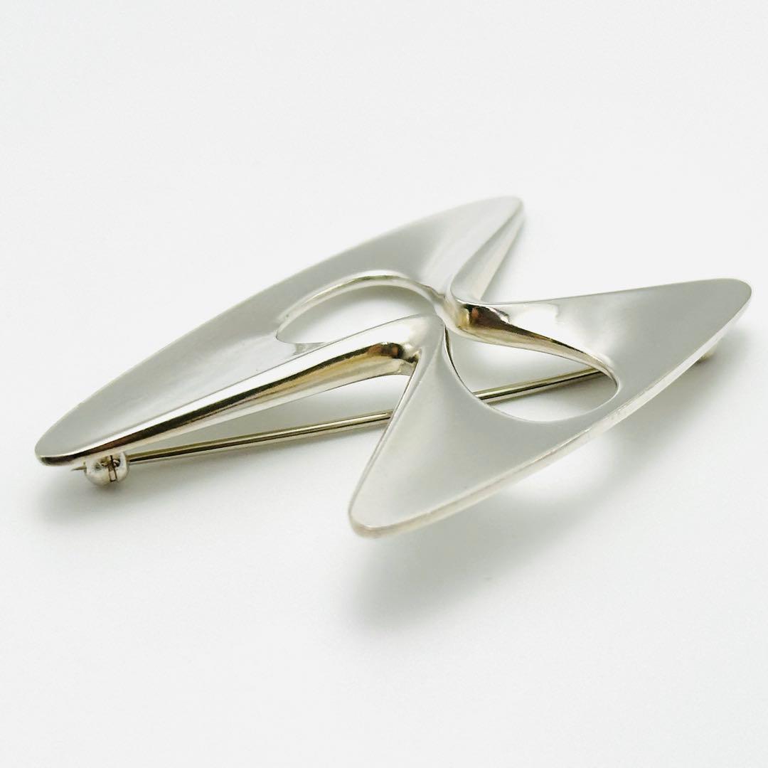   ジョージジェンセン　369 シルバーブローチ　925S