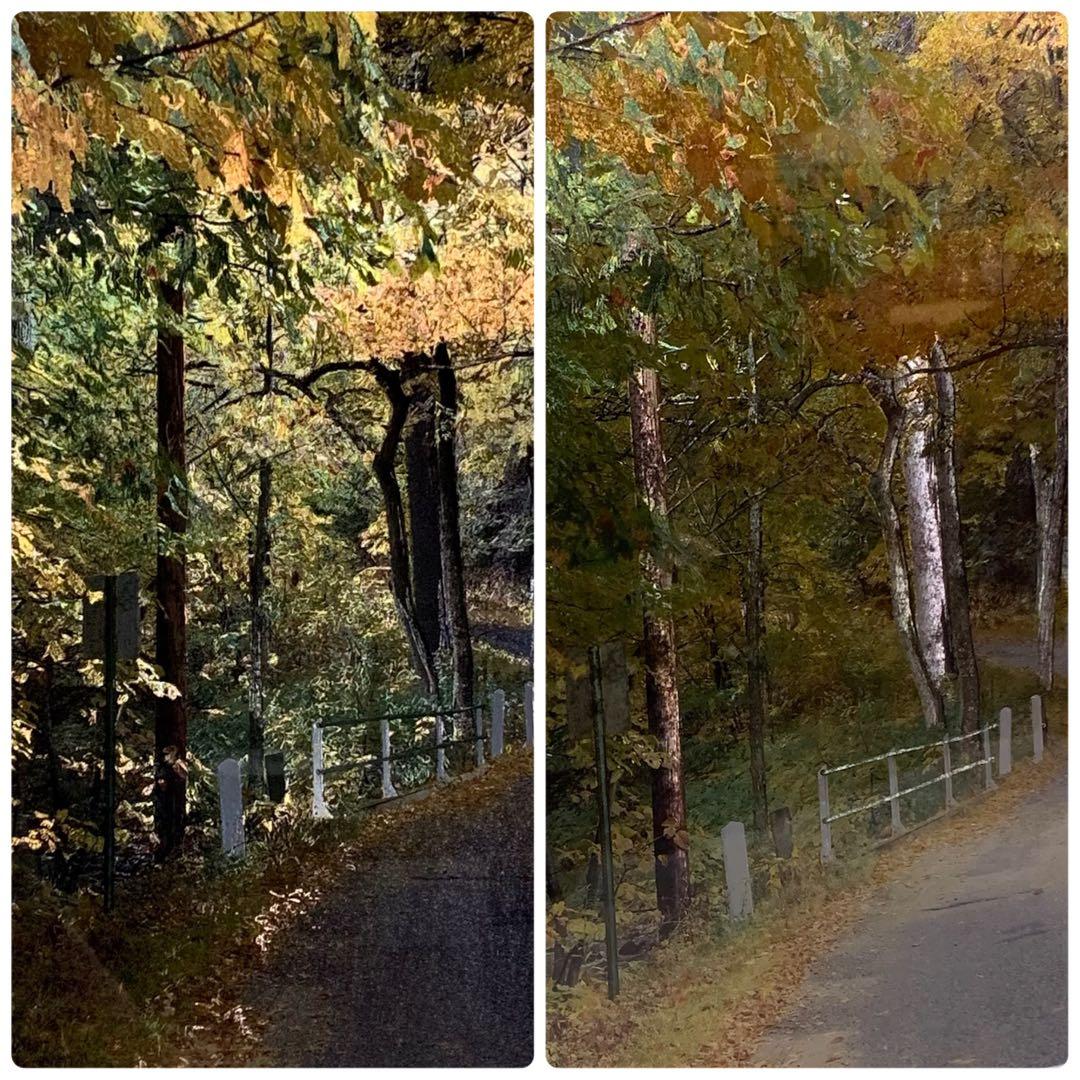 【新品・未使用】英国製 エッチングアート ヴィンテージ ホイルアート 山道