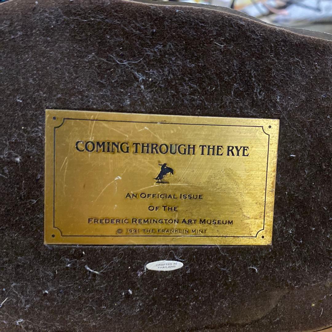 Frederic Remington カウボーイ彫刻