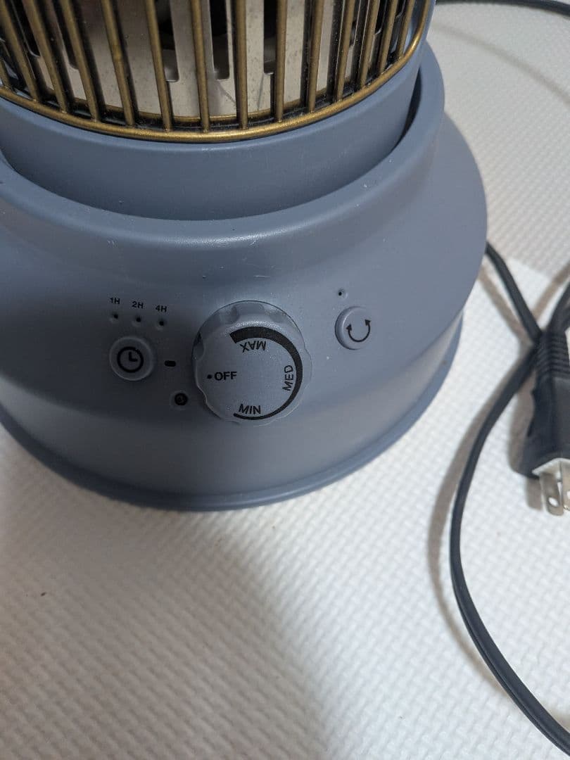 BRUNO タワー型電気ヒーター グレー