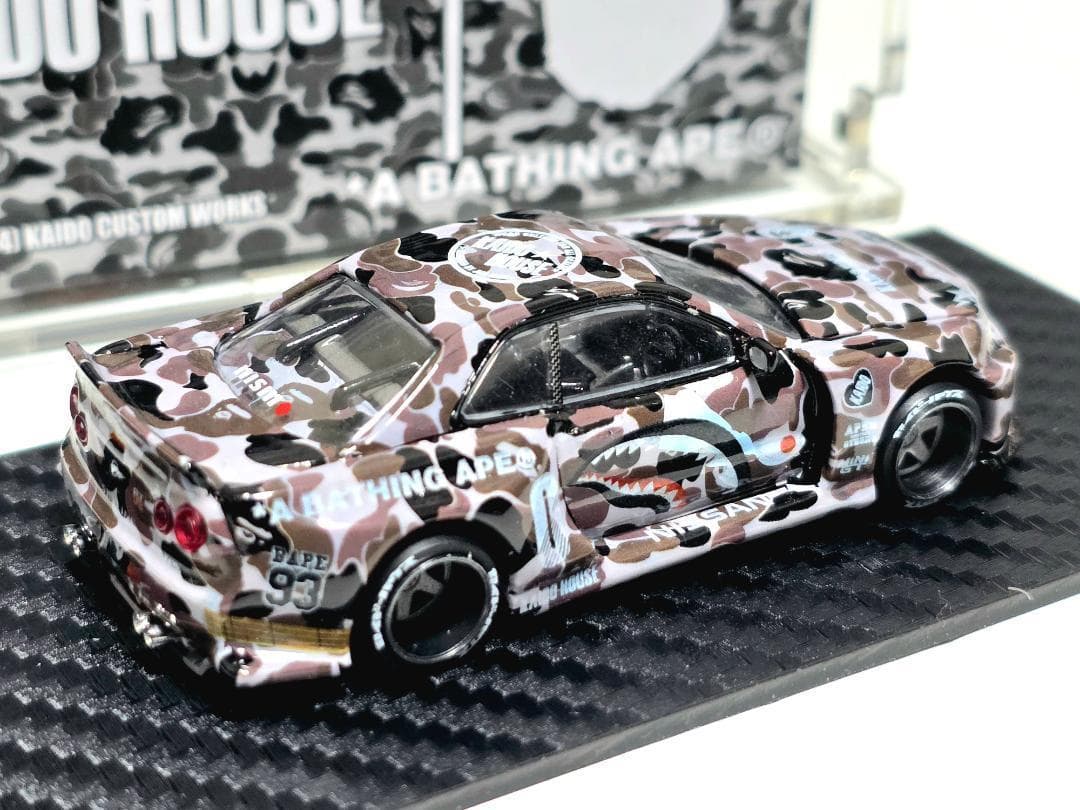 MINIGT KAIDO★HOUSE R34 SKYLINE 1セット v2