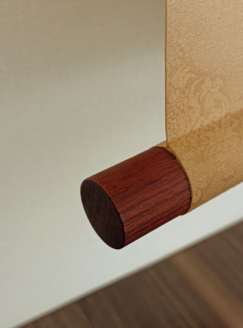 美品 軸 開運 福 おもてなし 絵 幸運 青鳥 花 茶 中国 美術 インテリア