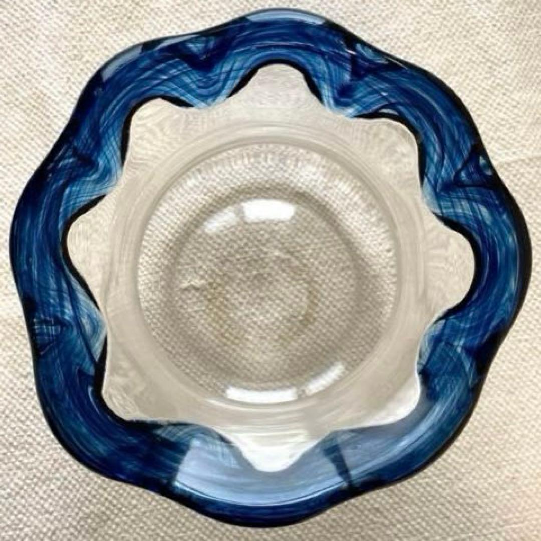 KITAICHI ガラス金魚鉢大 メダカ飼育鉢 吹き硝子鉢 厚手透明クリアガラス