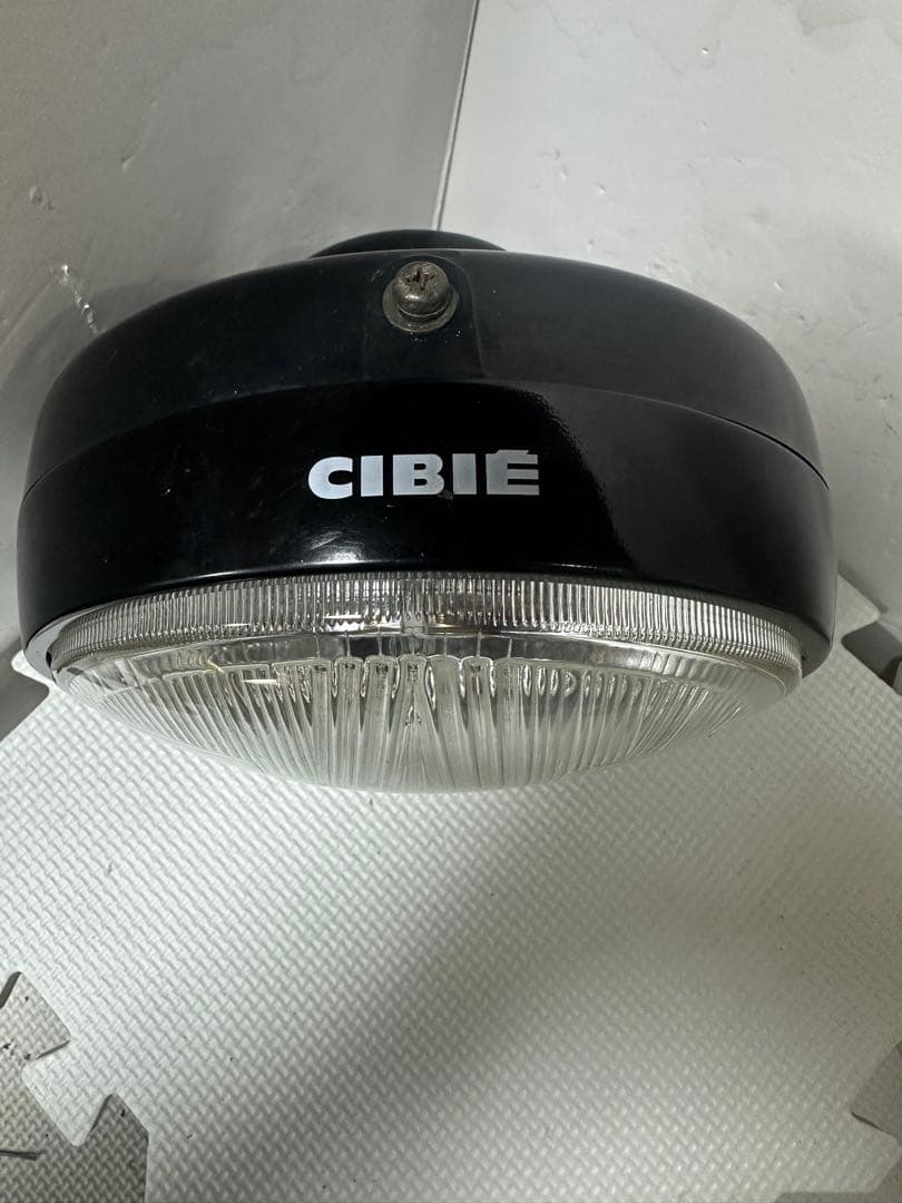 当時物希少CIBIE黒リムW反射ビームヘッドライト/検索シビエマーシャル