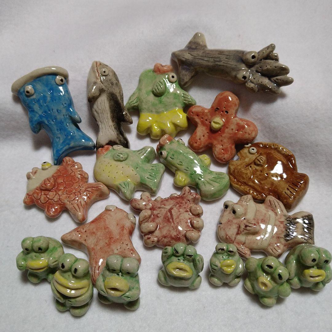陶器製ねこ10個置物他まとめ売り