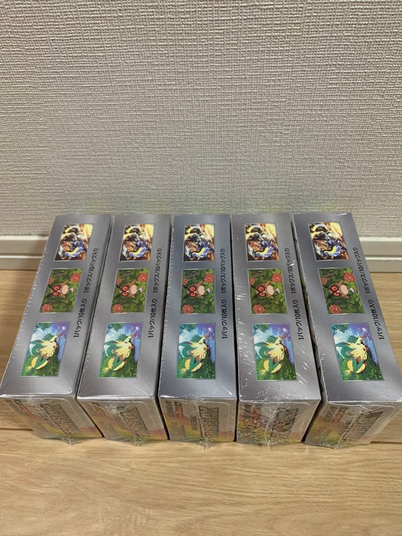 シュリンク付きポケモンカードテラスタルフェスex 5BOX
