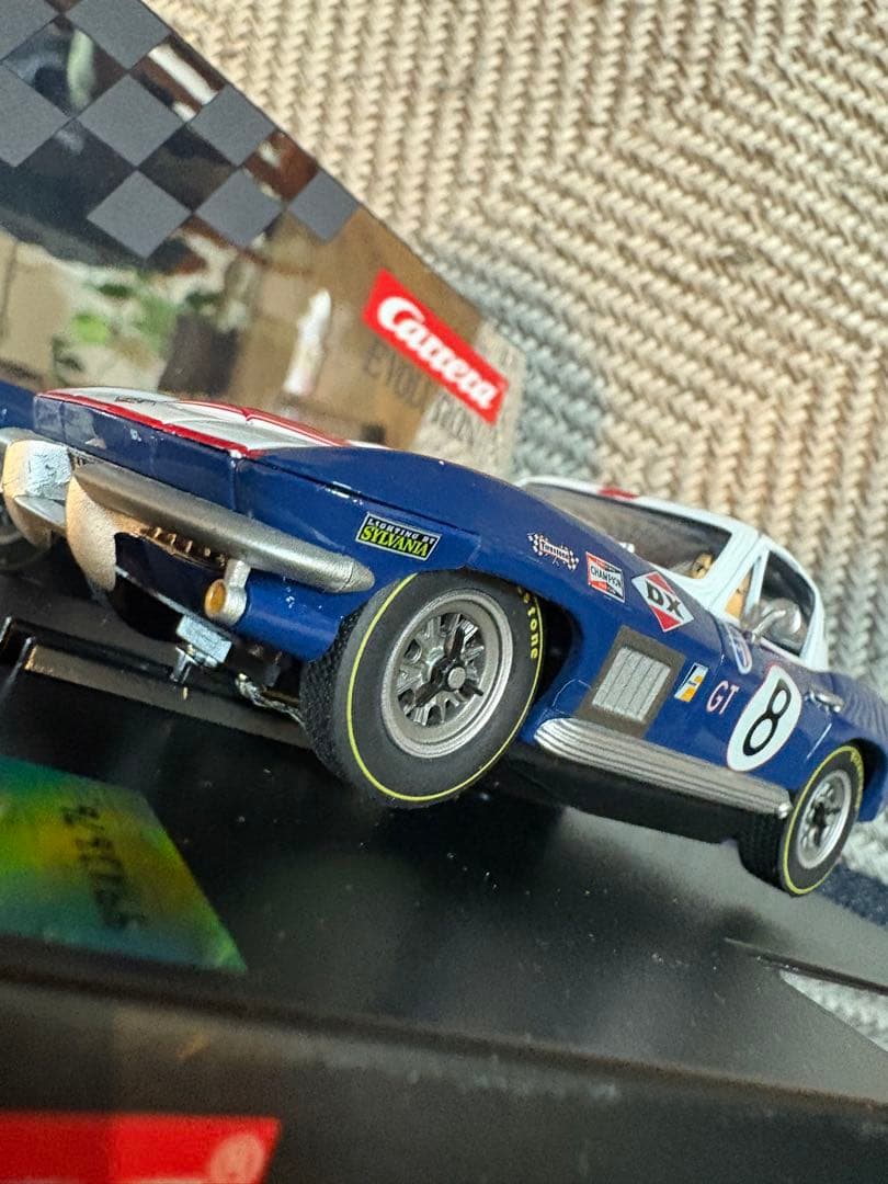 スロットカーカレラ製シボレーコルベットスタンレー1/32