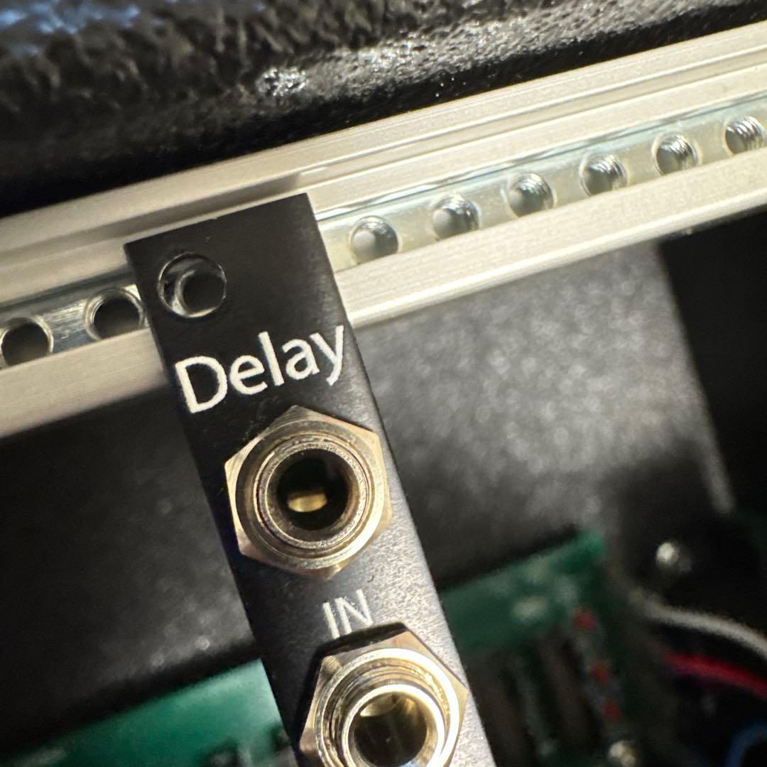 2hp Delay モジュラーシンセサイザー