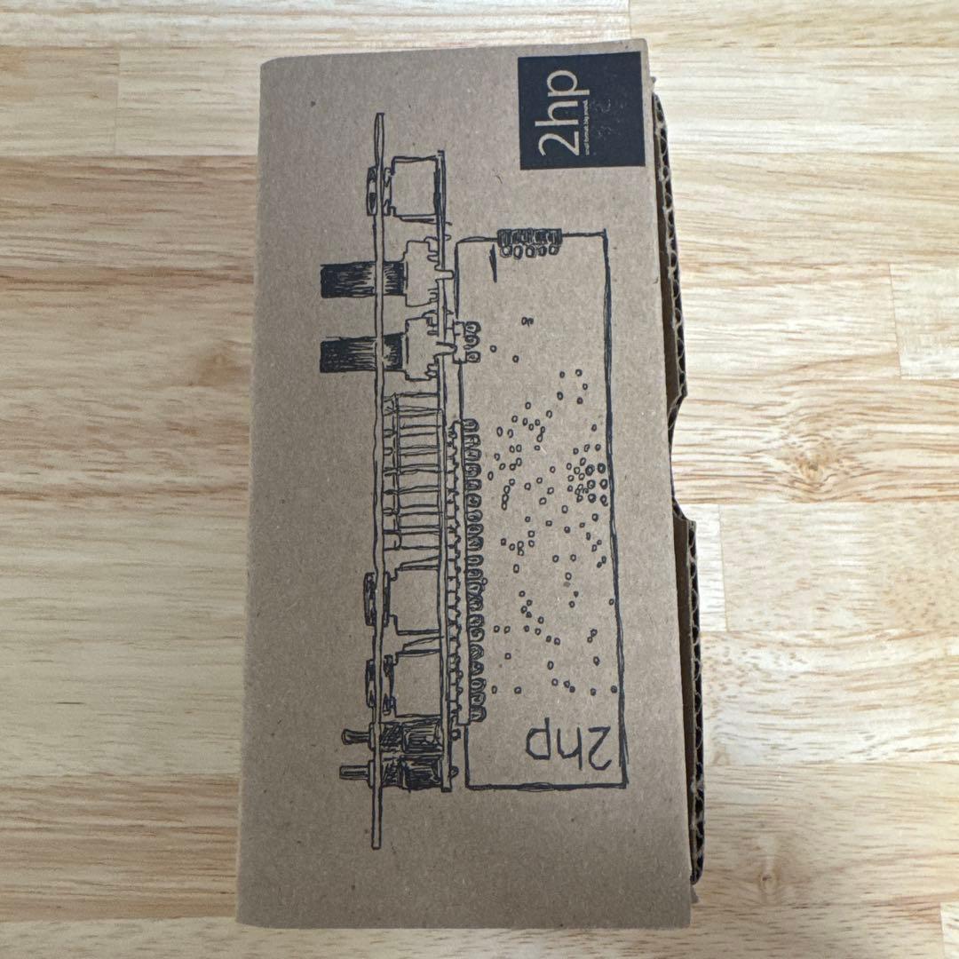 2hp Delay モジュラーシンセサイザー