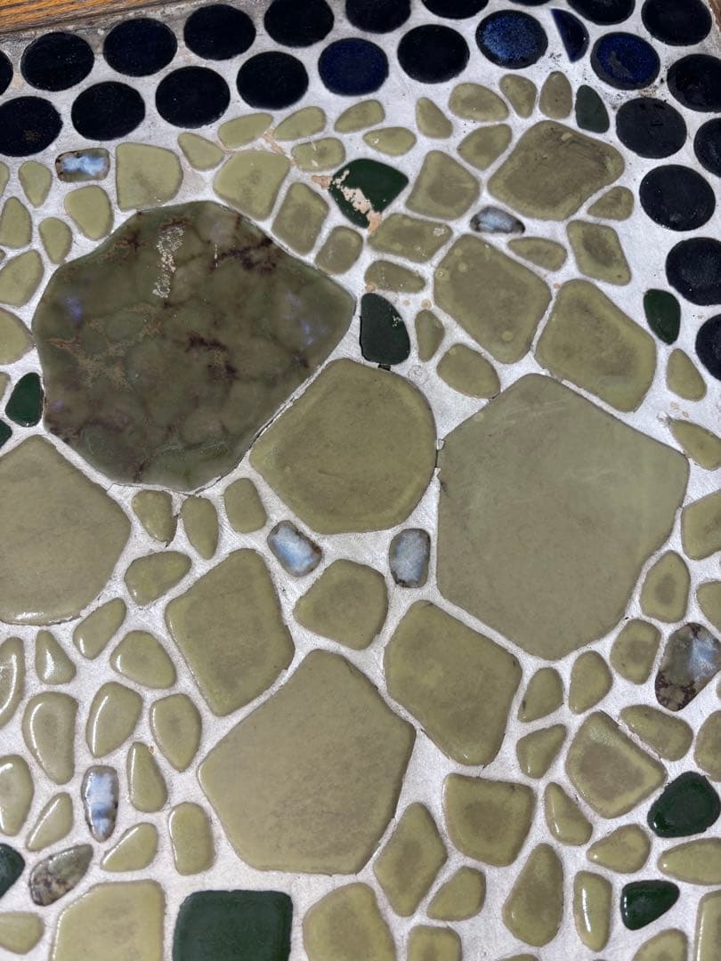 木枠 ストーブタイル台 昭和レトロ 当時物