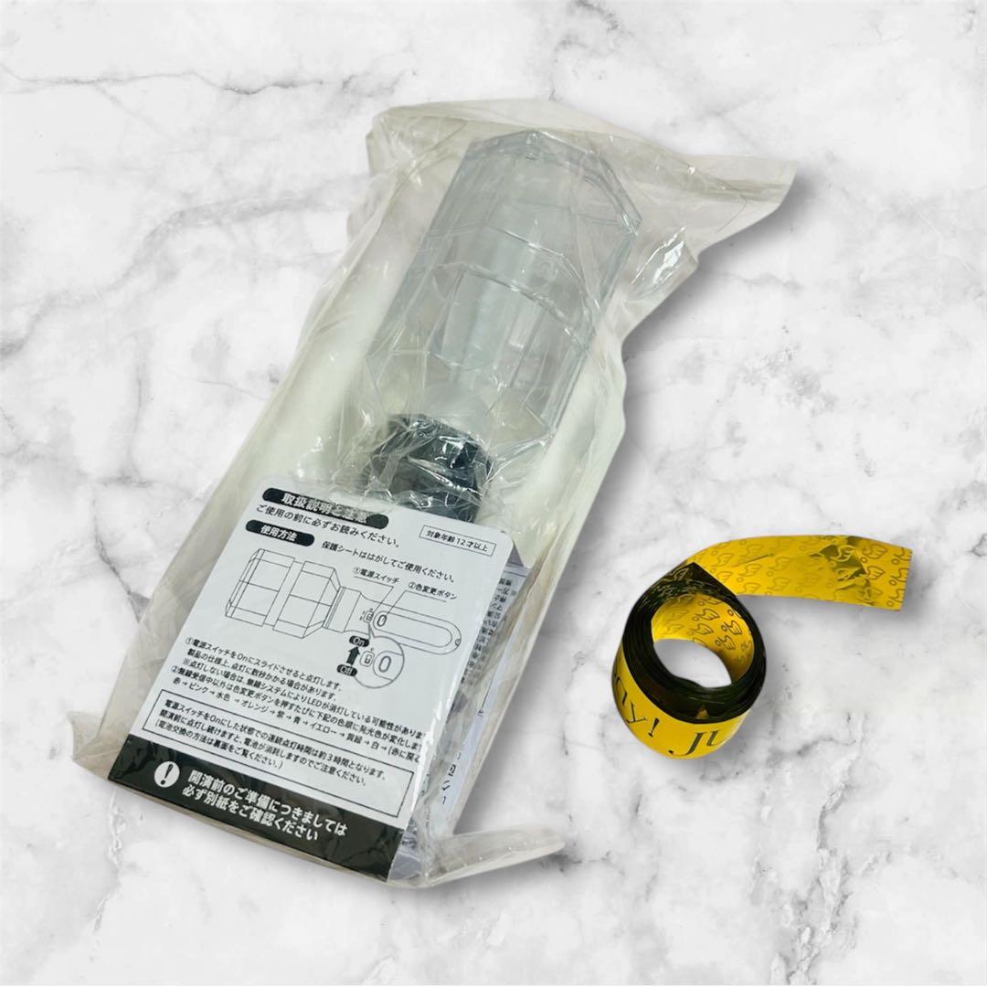 Hey! Say! JUMP ペンライト h+ 新品　銀テープ　ライブ