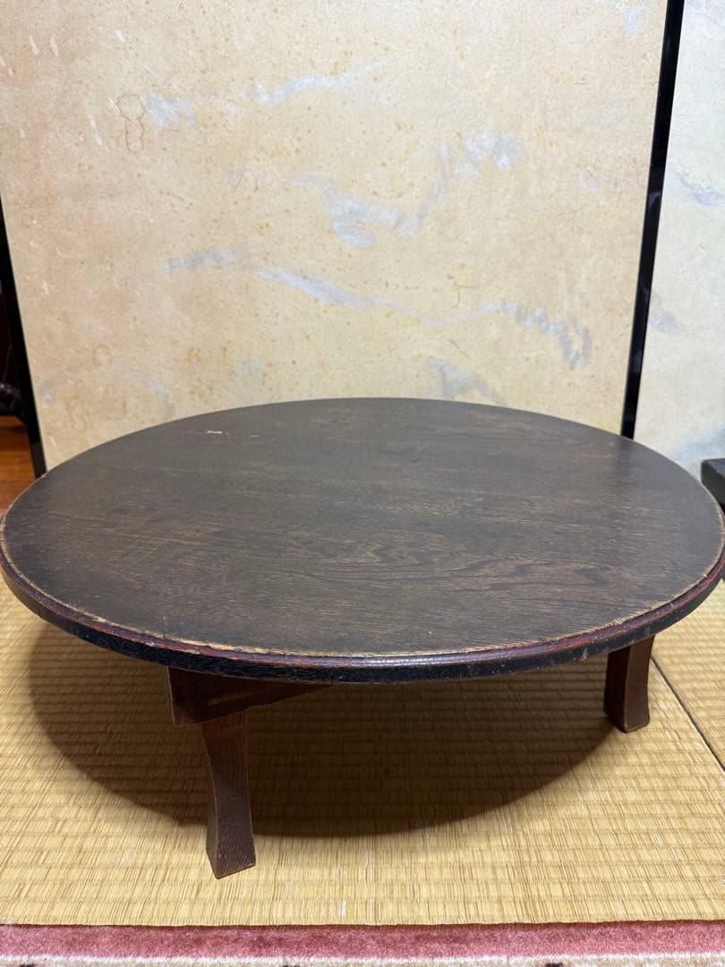 s*l様 ちゃぶ台　木製　レトロ