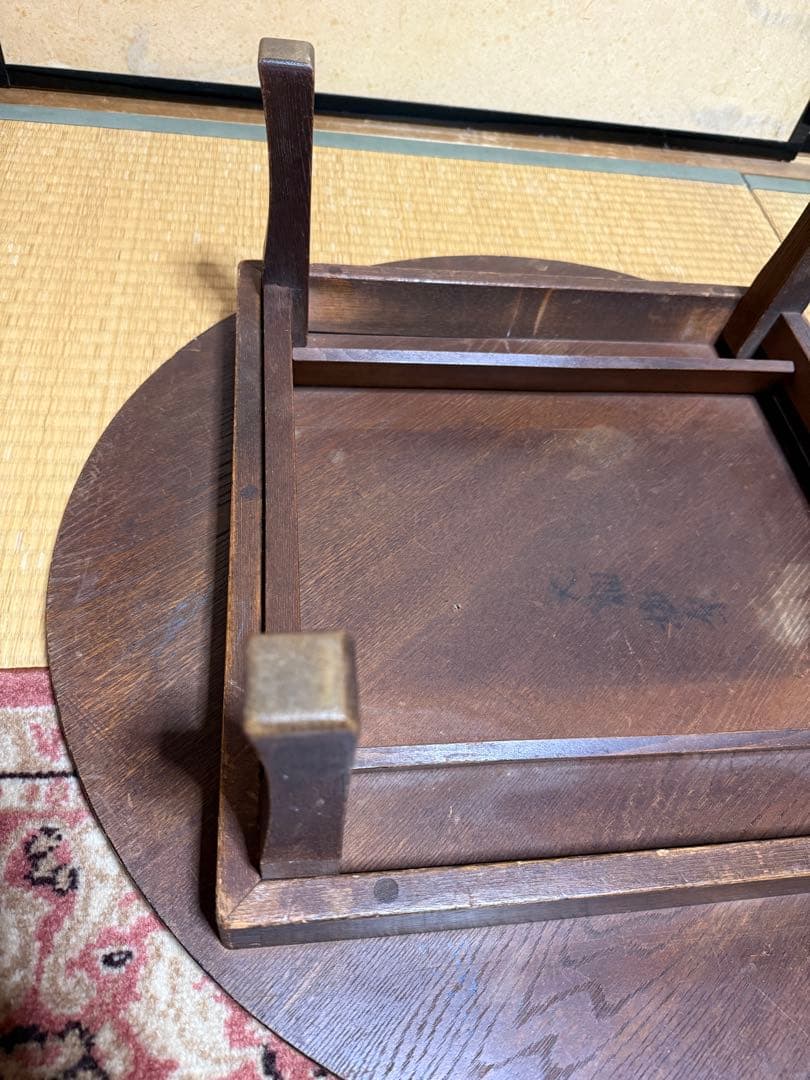 s*l様 ちゃぶ台　木製　レトロ