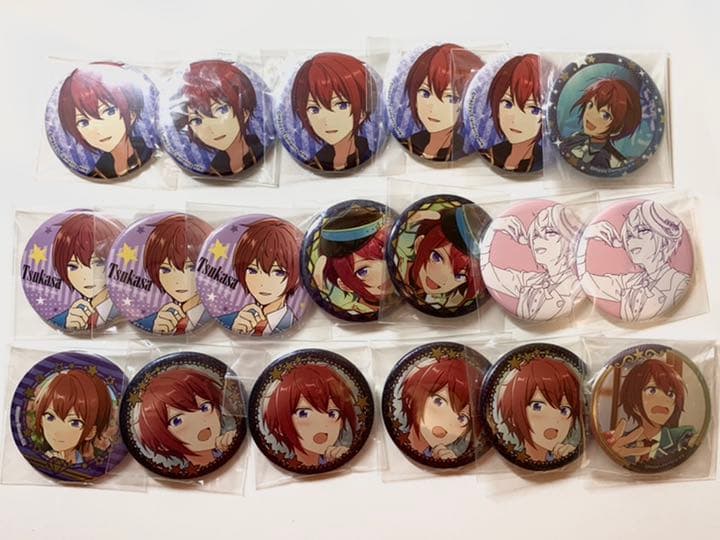 朱桜司　あんスタ 缶バッジ　セット