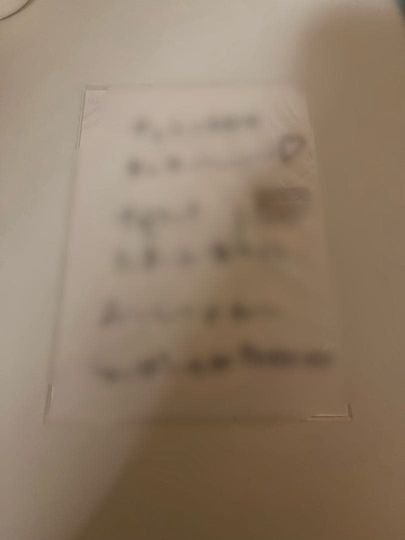 佐々木舞香 生写真 直筆 イコプレ シークレット 裏コメ 直筆サイン