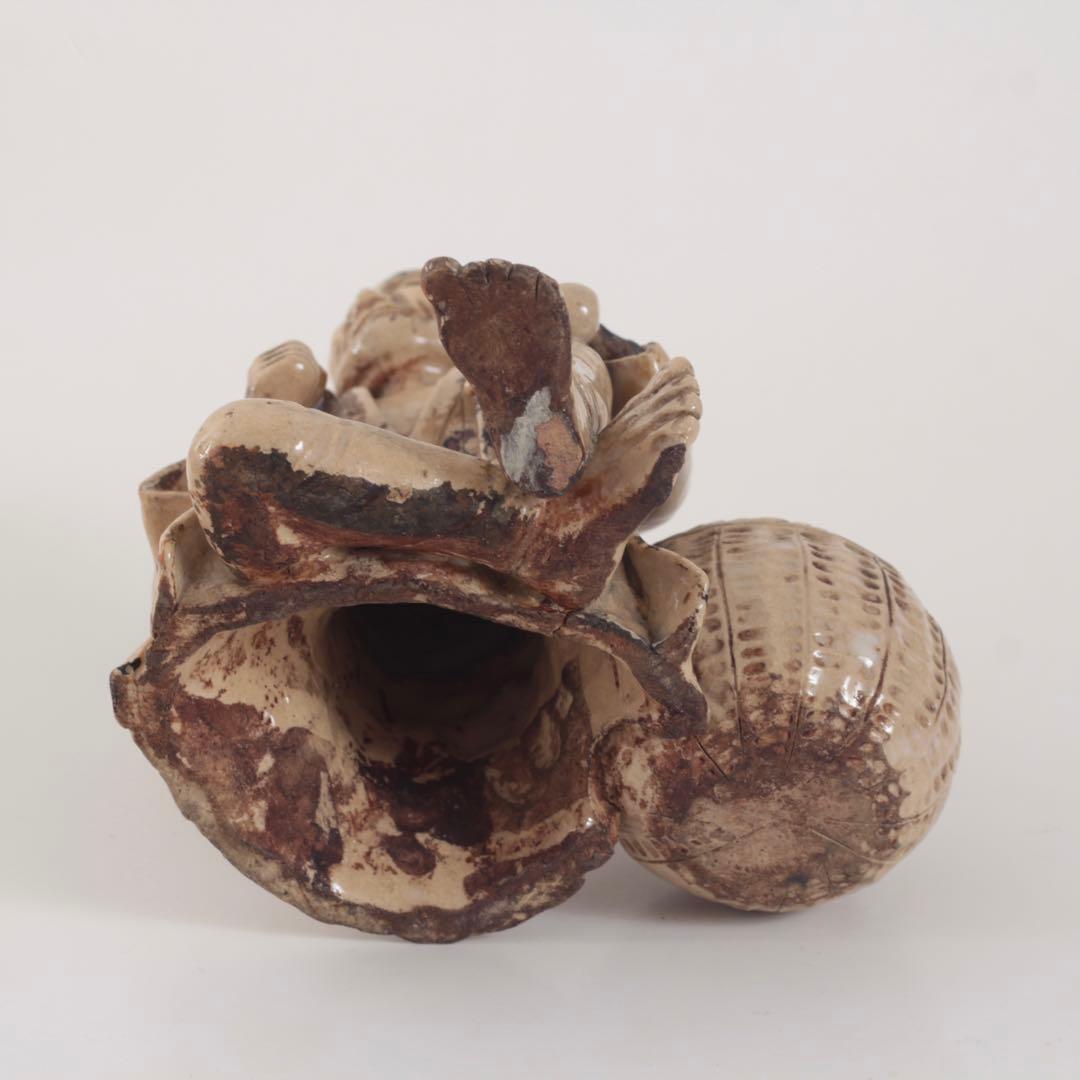 細密工芸 農夫像 古美術 古道具 アンティーク