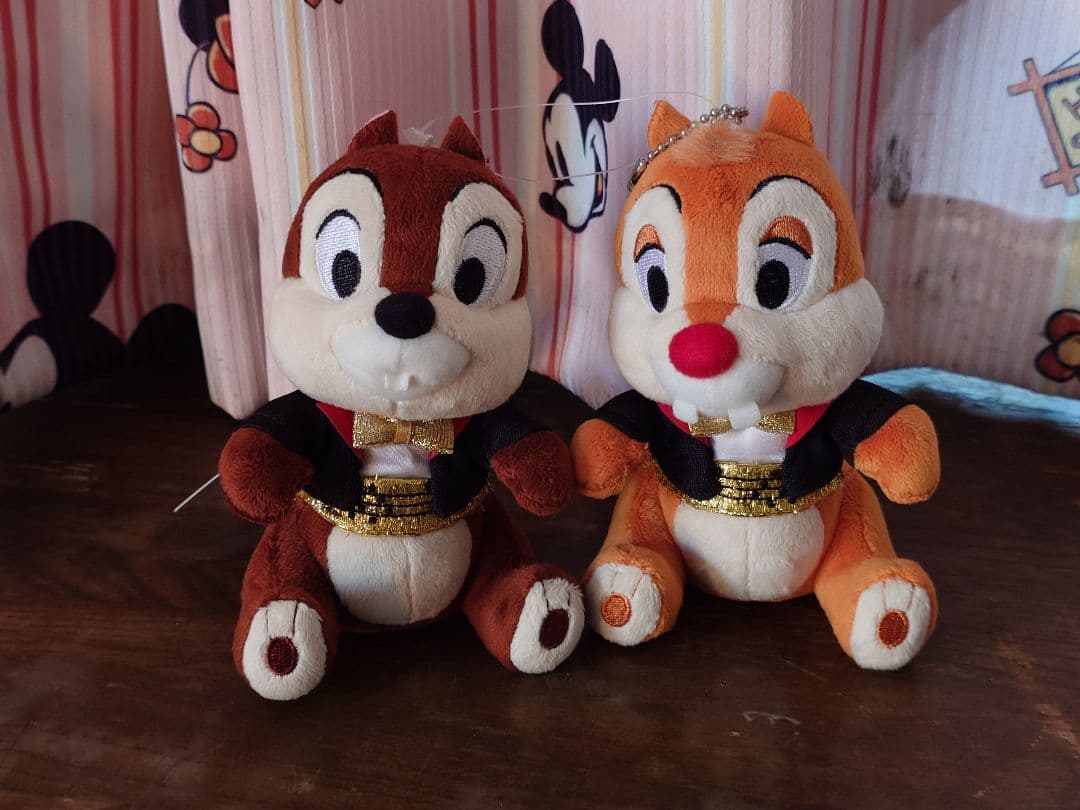 東京ディズニーランド　マジュミ　ぬいぐるみバッジセット　新品未使用