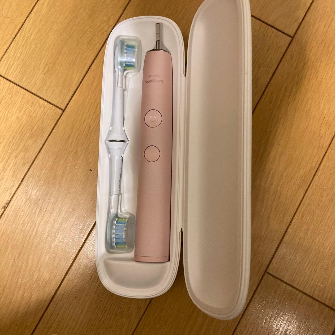 Philips Sonicare電動歯ブラシ 本体 ピンク ケース付き