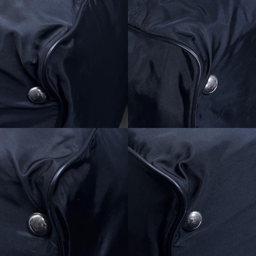 【美品】PRADA×プラダ 特大パドロックボストンバッグ