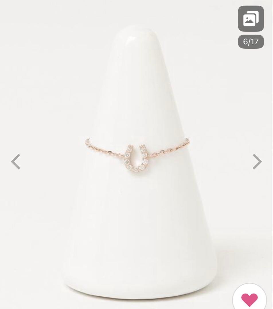 VA VandomeAoyama k10PG ダイヤモンドチェーンリング