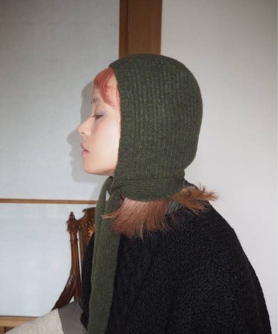 【タグ有り】paloma wool PAULI / ecru バラクラバ