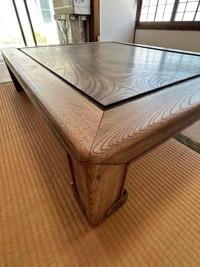 木製座卓 アンティーク 古家具 飾り台 インテリア 店舗什器　ちゃぶ台