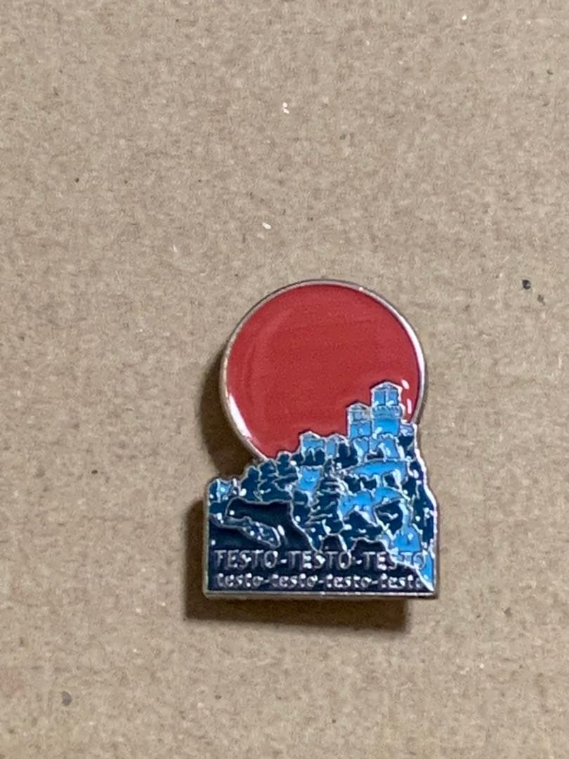 大阪関西万博、サンマリノ、ピンバッジ プロトタイプ　非売品　激レア