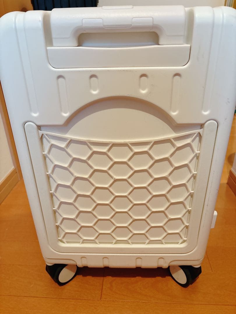 ノリッコ 子乗せ スーツケース S 機内持ち込み キャリケース ホワイト 旅行